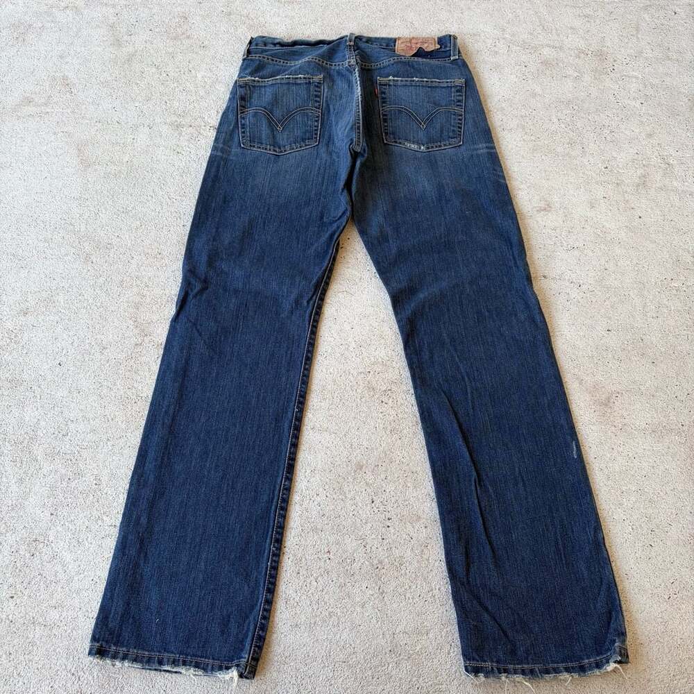 Levi's 501 Original Fit Blue Denim Jeans Men's 33x34
Vintage